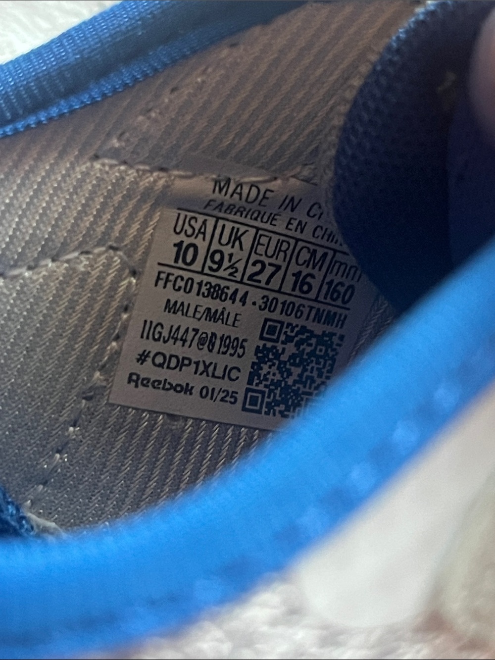 Toddler Reebok shoes - Picture 3 of 3